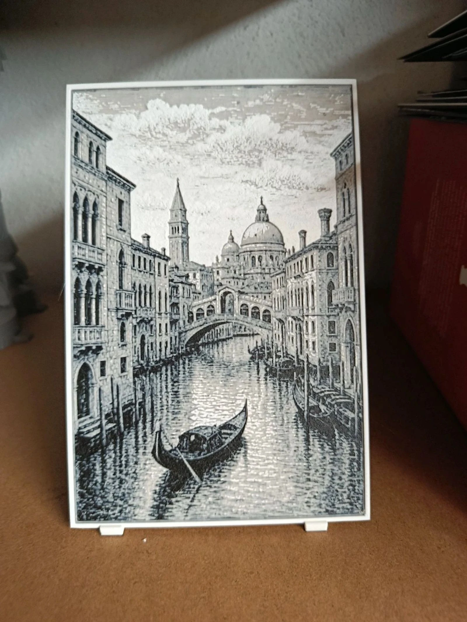Venise , peinture 3d hueforge 